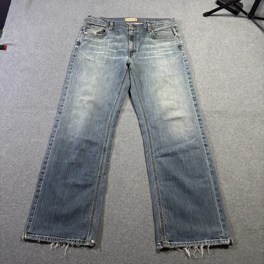 Vintage BKE 67 Marshall Regular Straight Jeans Mens 35x31 Made In USA Y2K Grunge